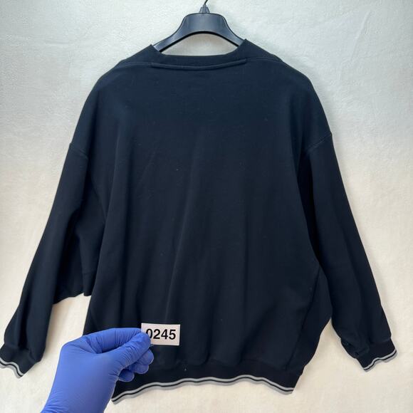 LI-NING CHINA Men's 3XL Oversized Crewneck Sweatshirt Embroidered LOGO - Picture 2 of 7